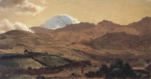 Frederic E.Church Mount Chimborazo,Ecuador China oil painting art